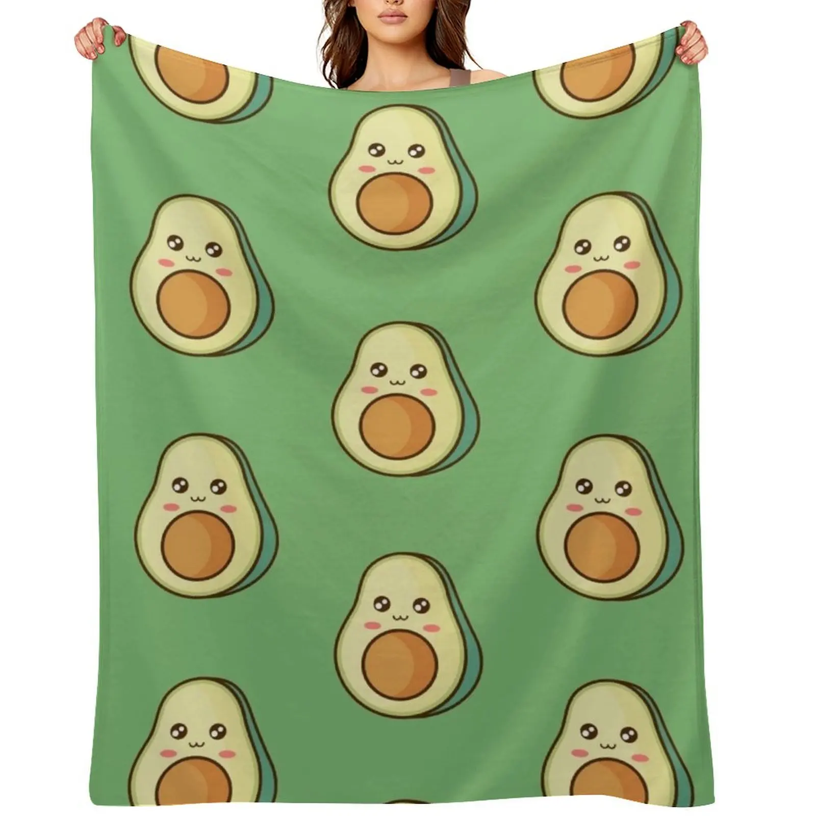 

Cute Avacado Throw Blanket Quilt Sofas Blankets For Sofas Vintage Blankets