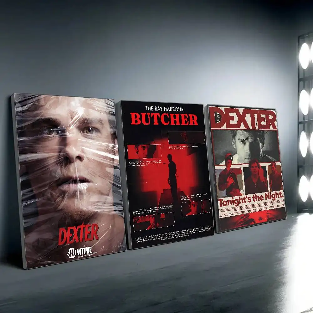 ديكستر المشارك الأمريكية الكلاسيكية الرعب تلفزيوني المشارك طباعة لغرفة النوم غرفة المعيشة ديكور المنزل اللوحة جدار الفن HD صورة جدارية