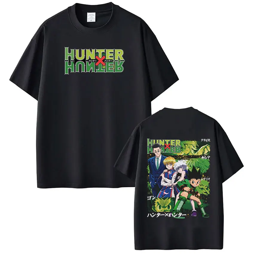 Hunter X Hunter Anime GON FREECSS Bedrucktes T-Shirt Herren- und Damen-T-Shirt Herren-Top-Sport-T-Shirt 2026 Sommer Neues T-Shirt