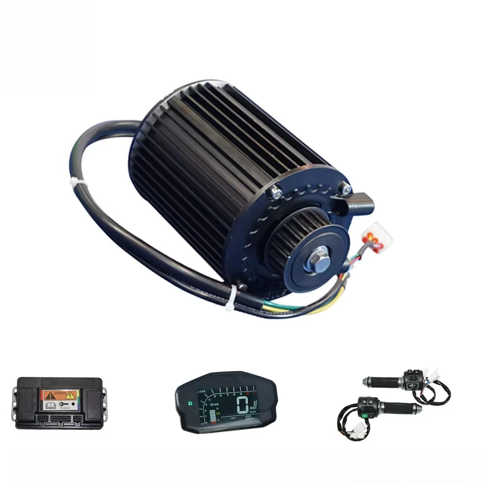 Hot selling:QS90 Electric Bike Conversion Kit 1000W Motor and EM50-4 Controller New Condition Motorcycle Motor