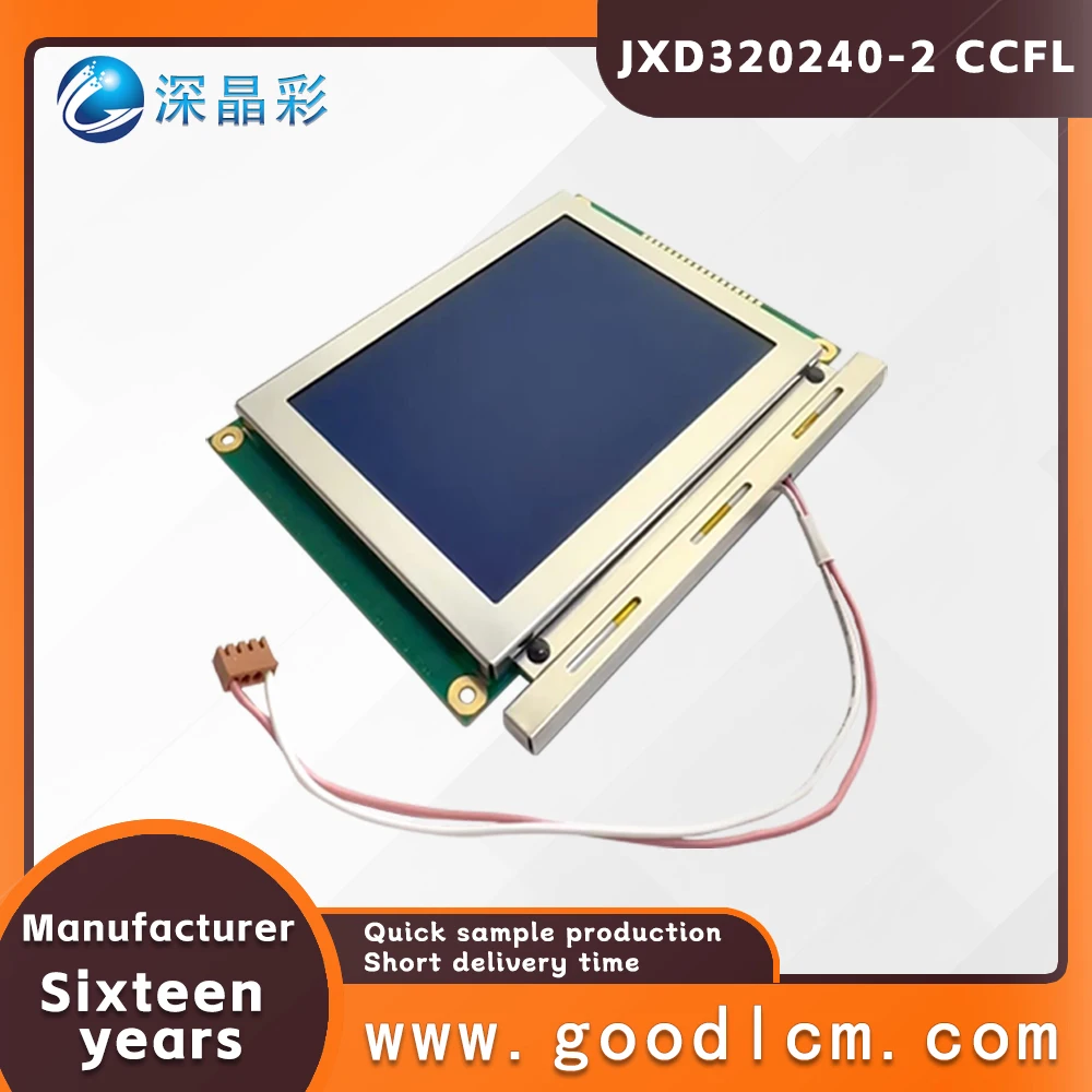 STN Negative Grid Dot Matrix LCM Display Module com retroiluminação branca, 5,1 "LCD, fornecimento de fábrica, JXD320240-2