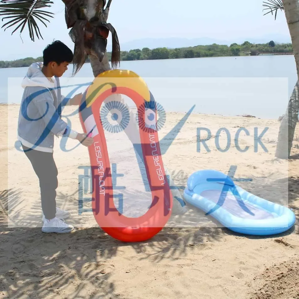 Inflatable large lounge chairs, water leisure hammocks, sandwich nets, beach floating beds, floating rafts