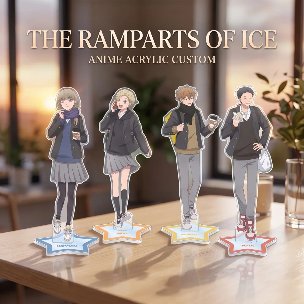 The Ramparts Of Ice Acrylic Stand Keychain Koyuki Hikawa Minato Amamiya Miki Azumi Yota Hino Anime Merch