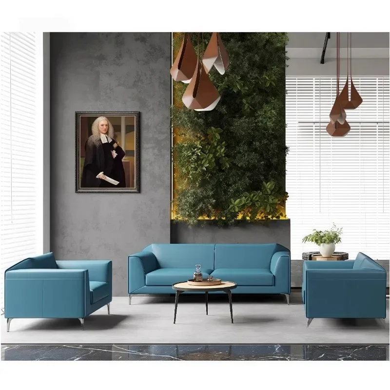 Curved Sectional Sofa Leather Modern Design Living Room Luxury Furniture Couch For Bedroom Office 2 Seater Divano Pelle Nero