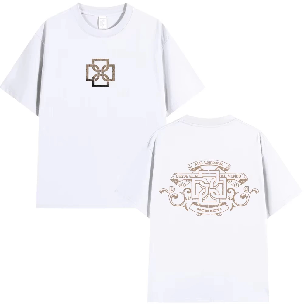 مغني الراب دوكي مورو EZEQUIEL مودو ديابلو تي شيرت الرجال النساء موضة الهيب هوب تي شيرت القطن عادية كم قصير المتضخم تي شيرت