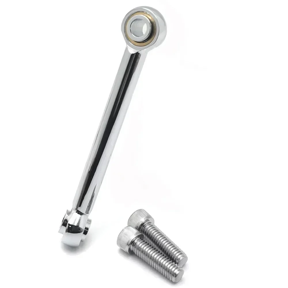 Tautan Penstabil Dudukan Mesin Depan untuk Harley Davidson 2009-kemudian Touring Trike FLHR FLHT Chrome Aftermarket