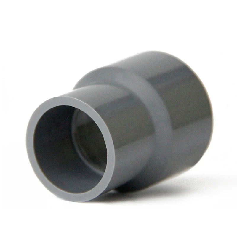 20/25/32/40~200mm Grey PVC Straight Reducing Connector Water Pipe Fitting Garden Irrigation Water Tube Jointor Aquarium Adapter