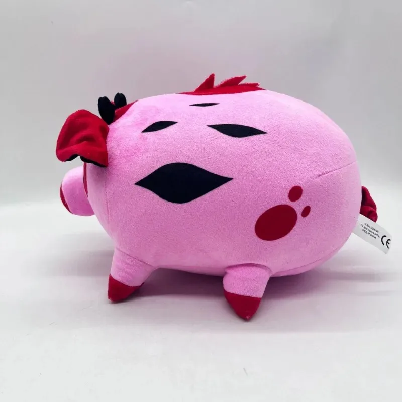 Hazbin Pig Plush Toys Cartoon Hotel Cosplay Fat Nuggets Fantasy Props Birthday Gift Soft Stuffed Mascot Halloween Carnival Party