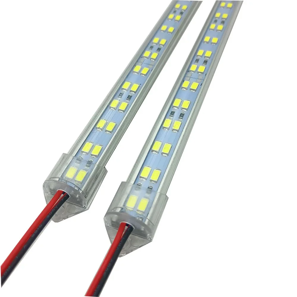 330X15MM Wholesale DC12V/24V 24/48 LED Light Strip Hard Rigid Strip Bar Light Aluminium shell+pc cover 5730 Lights Strip For DIY