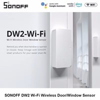 SONOFF DW2 WiFi Wireless Door/Window Sensor Detector Smart Home Security Alarm Smart Scene EWeLink APP Alert Notification