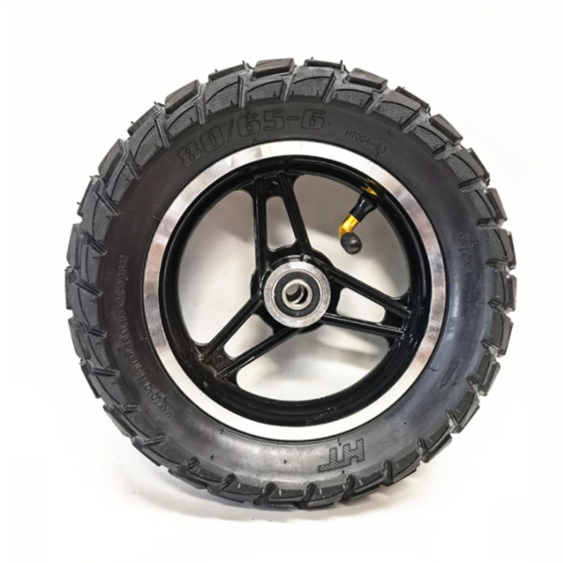 80/65-6 Tire Upgrade 10 Inch 80 65 6 Off-Road Tubeless Tires Tyre Fit For 10Inch Electric Scooter