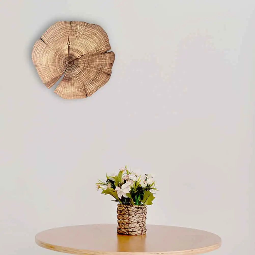 

1pc Silent Wall Clock Home Decor Rustic Hanging Timeless Decoration Bedroom Living Room Kids Room Hotel Cafe