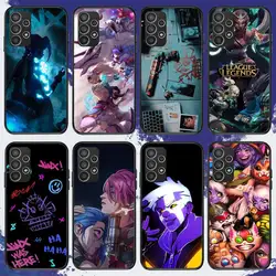 Game l-league of l-legends  Phone Case For Samsung Galaxy S21  S20 S10 S9   Note10 Note9 shell