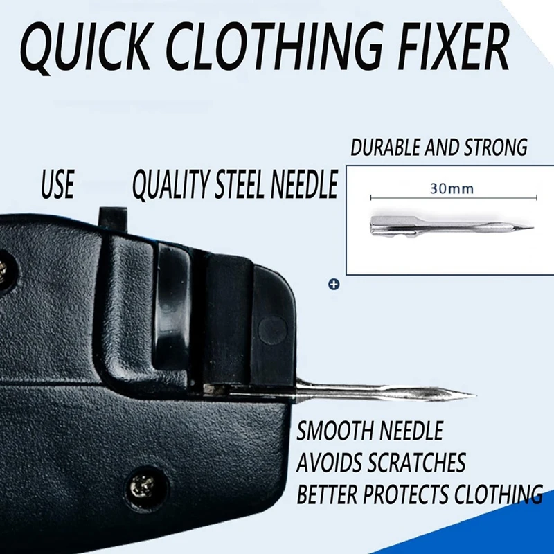 Quick Clothing Fixer, Quilt Tacking Gun,Mini Stitch-Hemming Gun para roupas