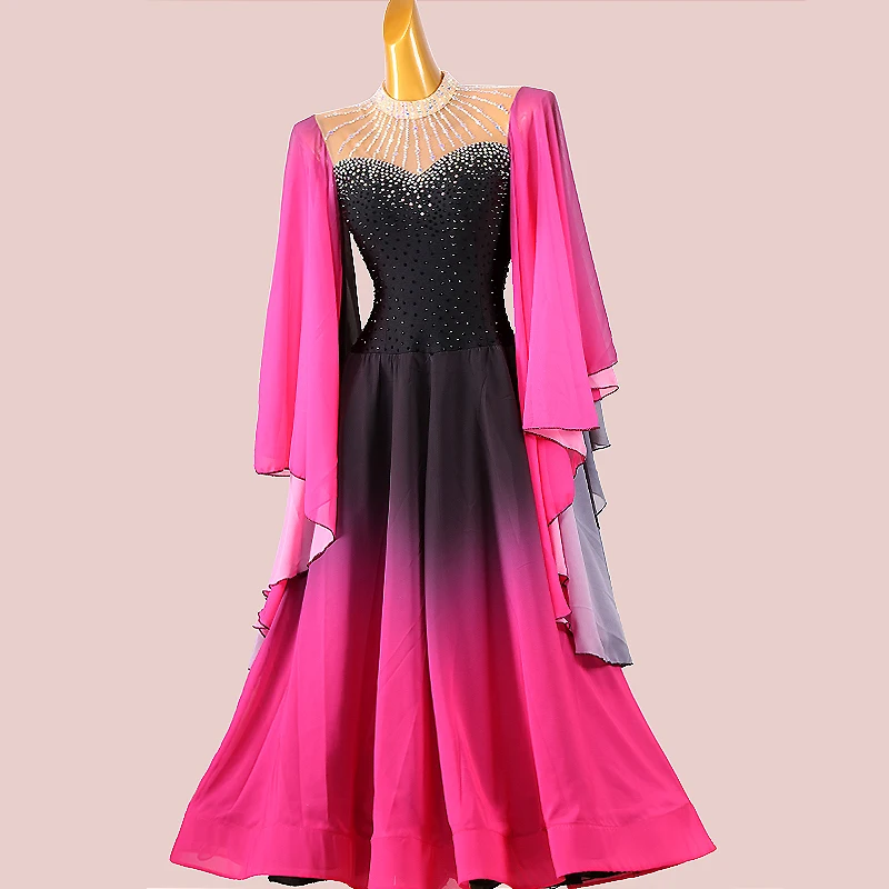 New Modern Dance Dress  Standard Ballroom Dance Dress Women Tango Dress Waltz Competition Performance Costumes Ballroom Dress