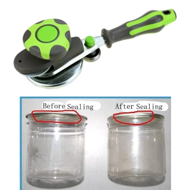 A005-내구성 휴대용 식품 보존 도구 알루미늄 병 씰링 기계 수동 캔 실러 Tinplate Ca 용 수동 캔 실러