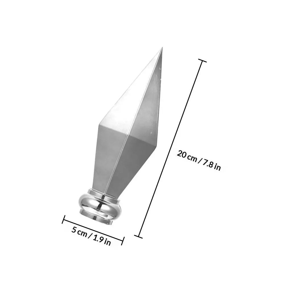 4Pcs Flag Topper Aluminum Alloy Flagpole Head Replacement Decorative Finial for Flag Poles Outdoor Use Free Flying Wind
