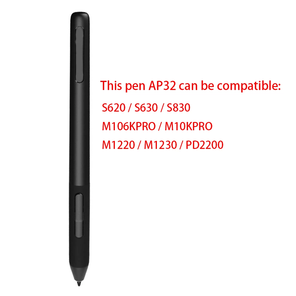 ArtPaint AP32, Pen AP50 Passive Stylus for GAOMON Graphics Tablet Display S620/S630/S830/M106KPRO/M10KPRO/M1220/1230/PD2200