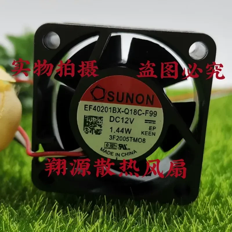 

for Jianzhun EF40201BX-Q18C-F99 12V 1.44W 4020 H3C Switch Cooling Fan