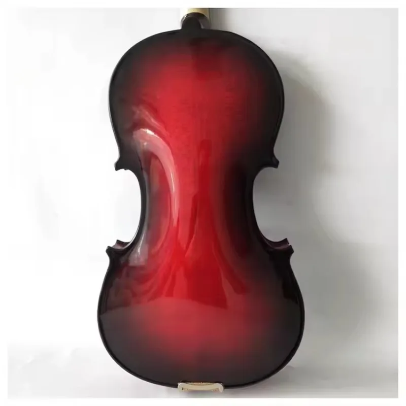 

China Top Sale Full-Size Spectrum Professional Handmade Solid Violin with Case for Students and Beginners