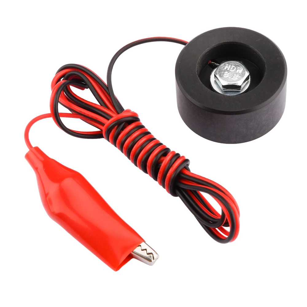 Fresadora de enrutador de eje Z Mach3 de 1 piezas, 35mm, placa táctil, ajuste, bloque de cuchillos, Sensor de sonda, máquina de grabado CNC, herramientas