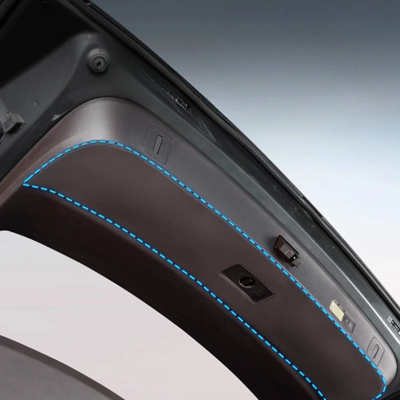 

For DENZA N9 Trunk protection pad door anti kick pad scratch resistant leather protective sticker