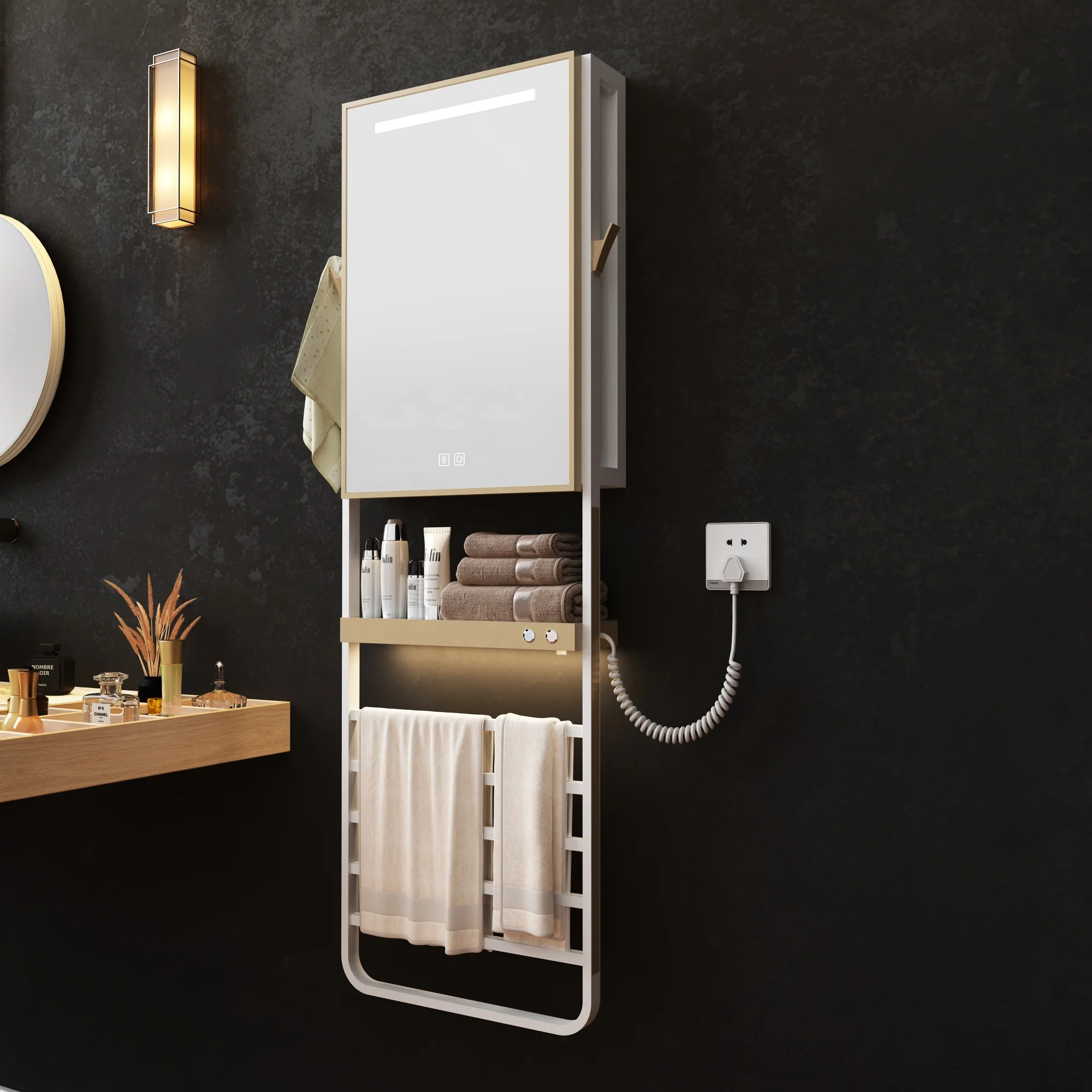 Hot Sale Electric Towel Hanger Rack Bathroom Heated Towel Rack Heated Drying Rack