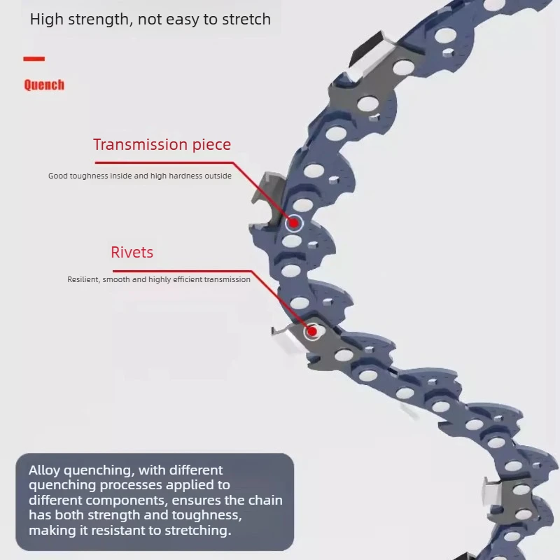 Imported Chainsaw Chain 12 16 18 20 Inch Electric  Saw Alloys Steel