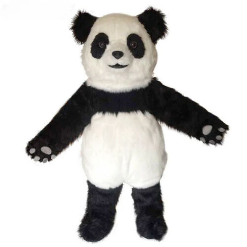 

Panda Cosplay Mascot Happy Carnival Halloween Cartoon Performance Costume Adult Use Birthday Advertising Parade Set