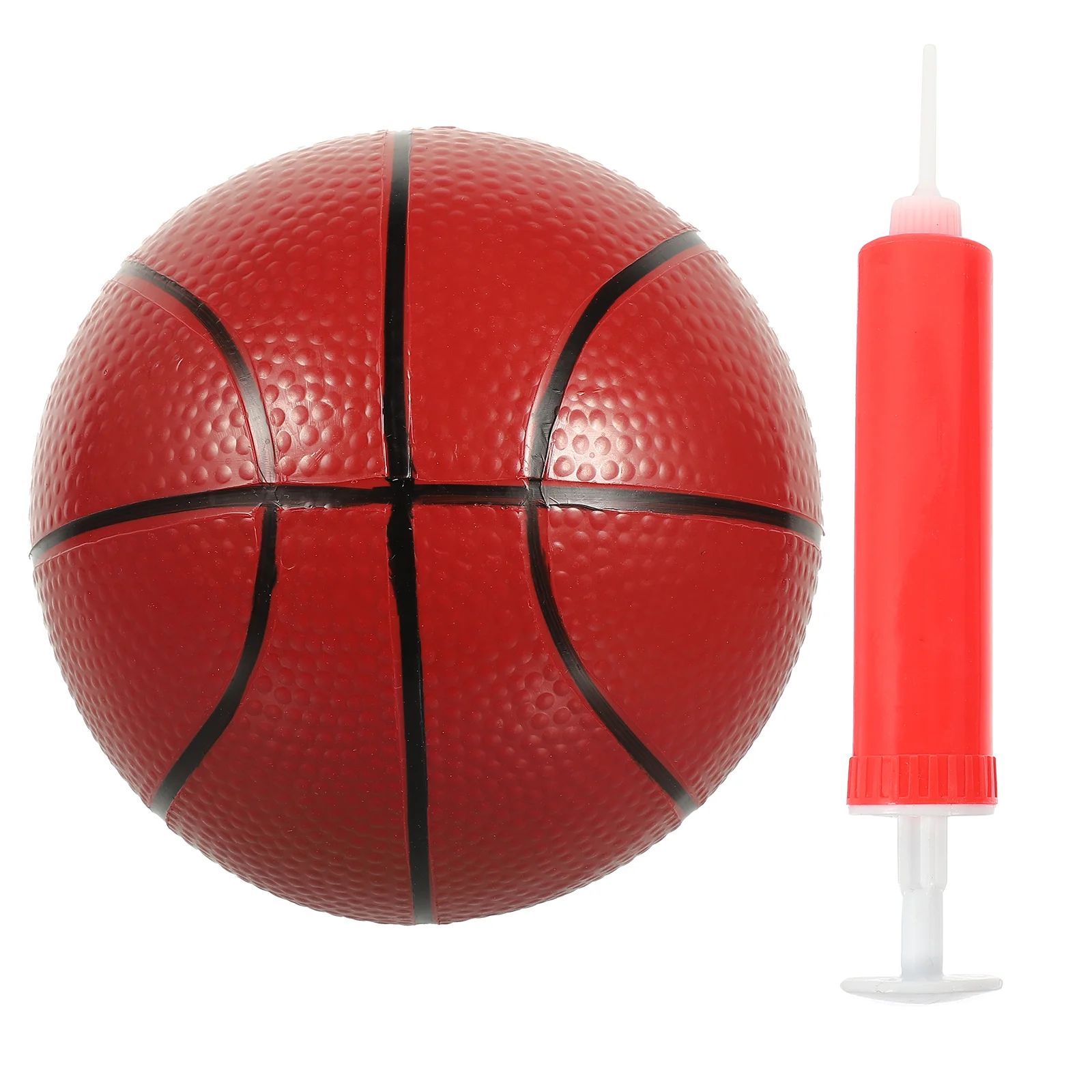 Mini Basketball Toys with Inflation Pump Sports Game Pool Inflatable Rubber Party Swimming