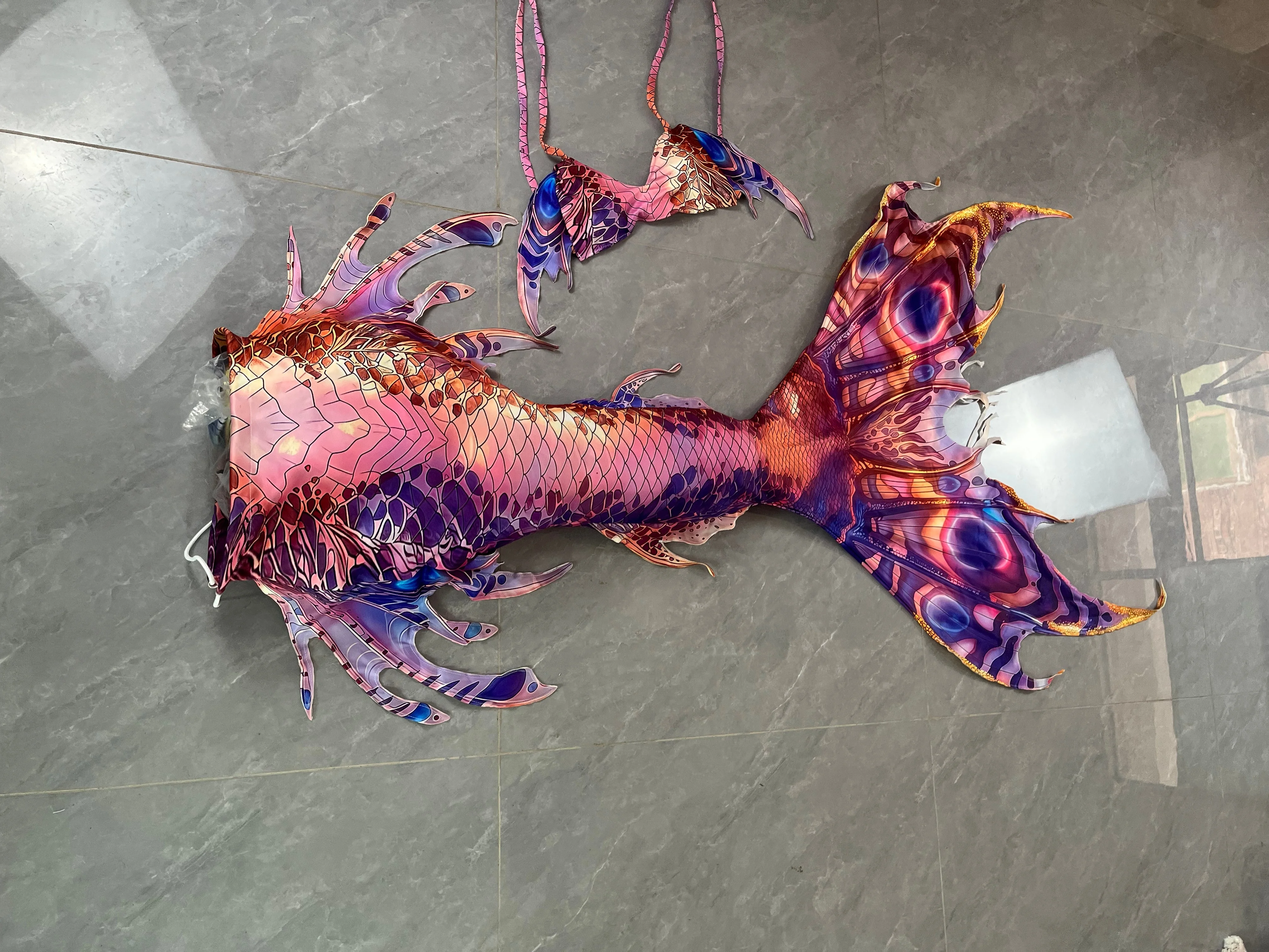 New European And American Comfortable Mermaid Performance Costume High-Quality Mermaid Outfit For Beach Travel view 6