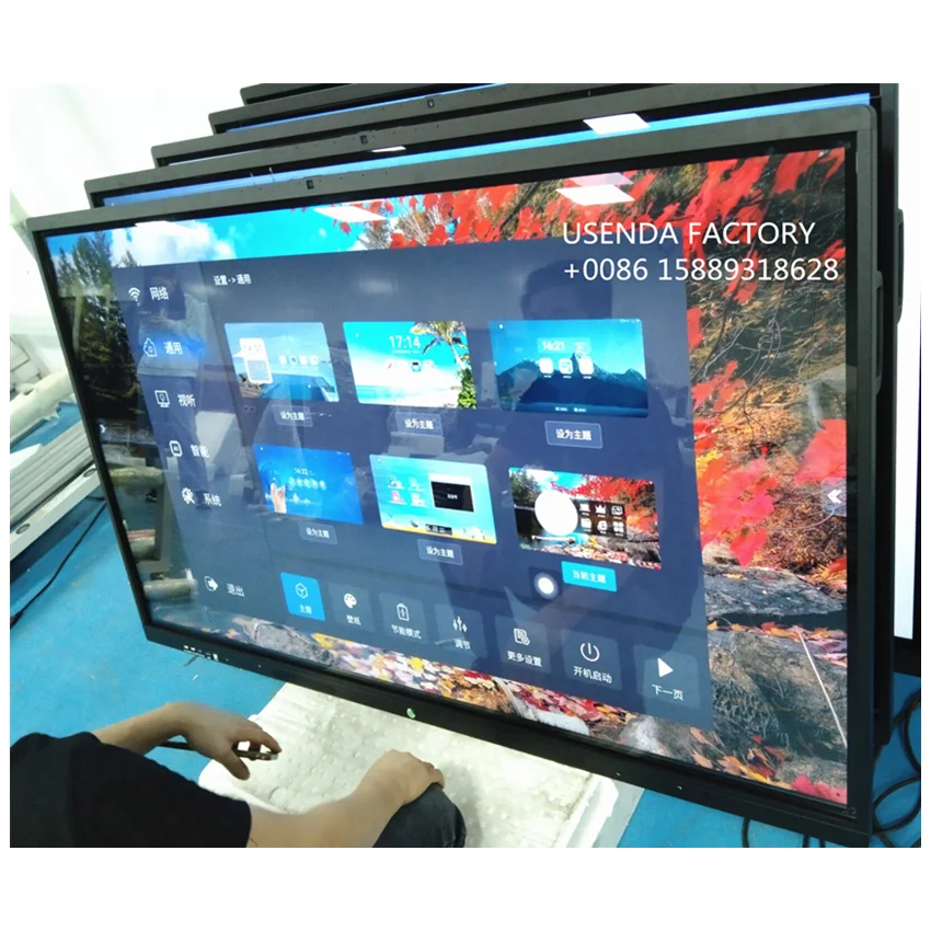 

Wholesale Factory 49 55 Inch Ultra HD 4K All In One Multi Touch Classroom Interactive Whiteboard