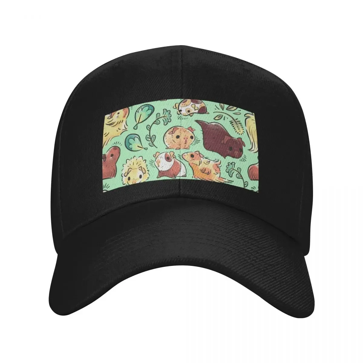 

Guinea Pig Huddle Baseball Cap luxury woman cap Anime sun hat Hat Man For The Sun Boy Child Women's