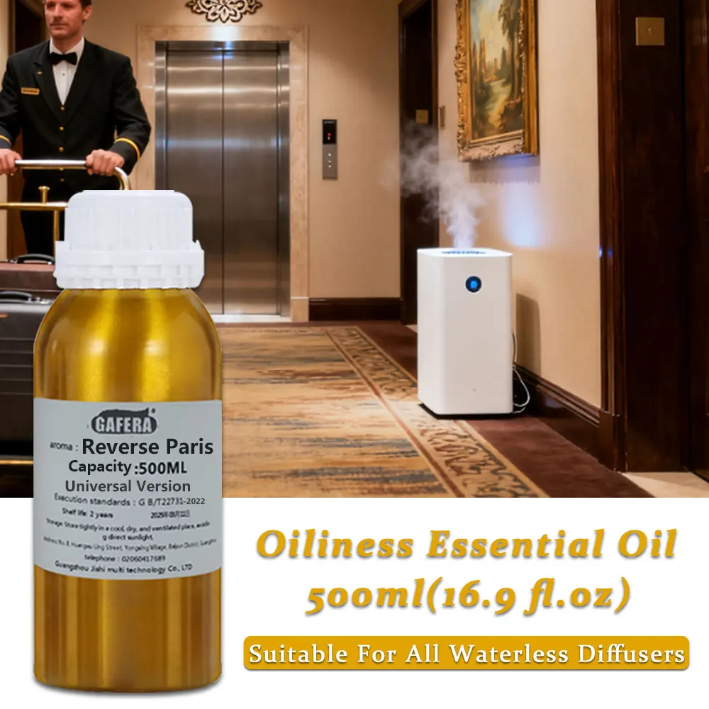 

GAFERA 500ml(16.9 fl.oz) Cedar Essential Oil - For All Waterless Diffusers, Hotel/KTV Aroma Diffuser Replenish Aromatherapy Oils