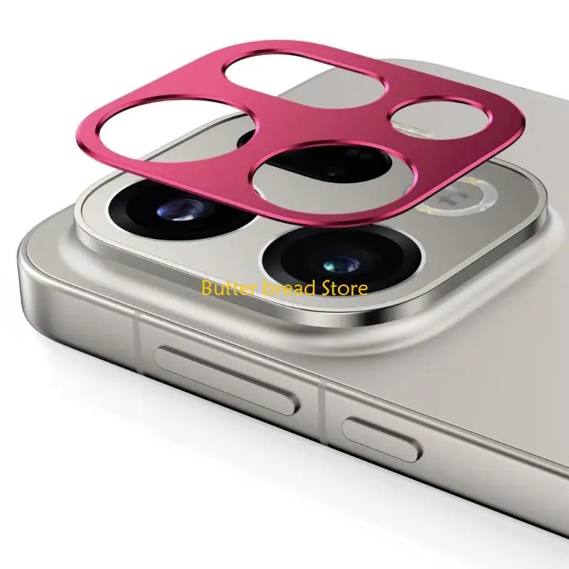 W89C Matte Finish Smartphone Lens Guards Metal Hollows Designs Cover for Phone FindX9