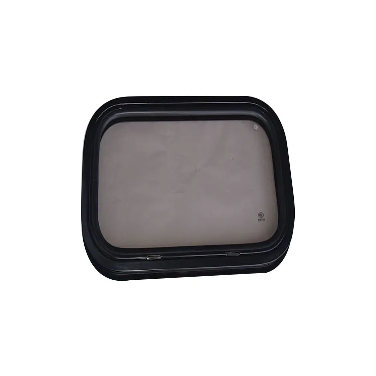 Caravan RV Motorhome 4mm Tempered Glass Aluminum Alloy Profile Fixed Window Custom Sizes
