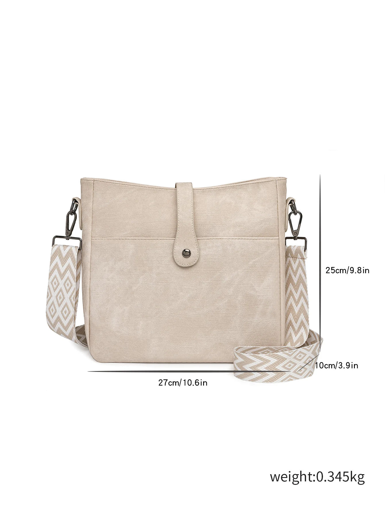 حقيبة كروس جديدة متعددة الاستخدامات بكتف واحد كاجوال ذات سعة كبيرة للنساء، حقيبة حمل أنيقة