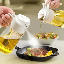 Oil Sprayer Oil Jar Kitchen Household Can Pour Oil Spray Bottle 2in1 Atomized Oil Spray Bottle Oil Spray Bottle Cooking Utensils