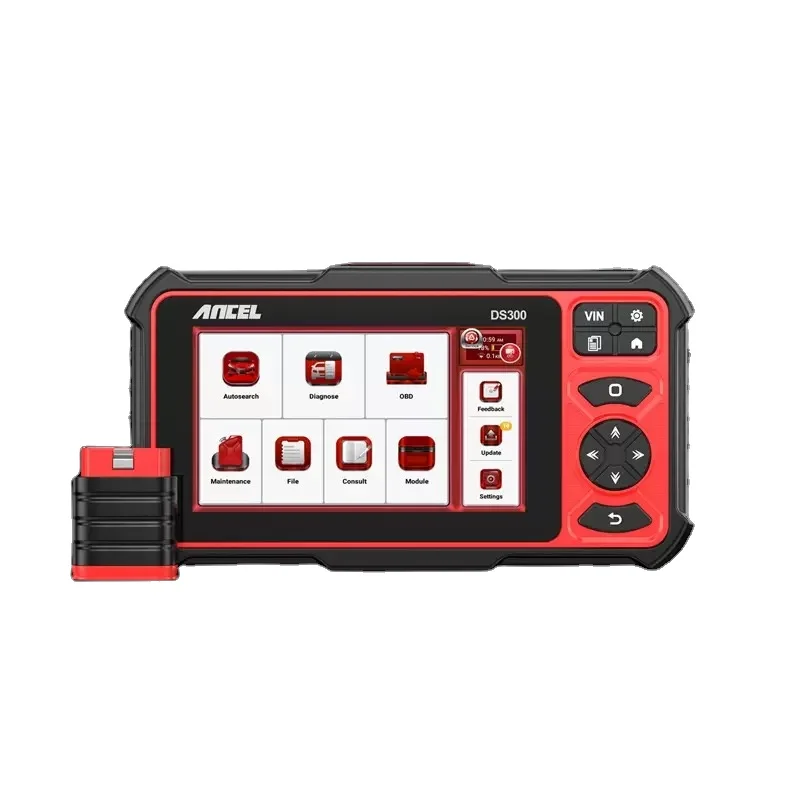 ANCEL Upgraded All-System OBD2 Scanner DS300 for Car Truck Motorcycle Diagnostic Engine Code Reader IMMO Key Programming Tool