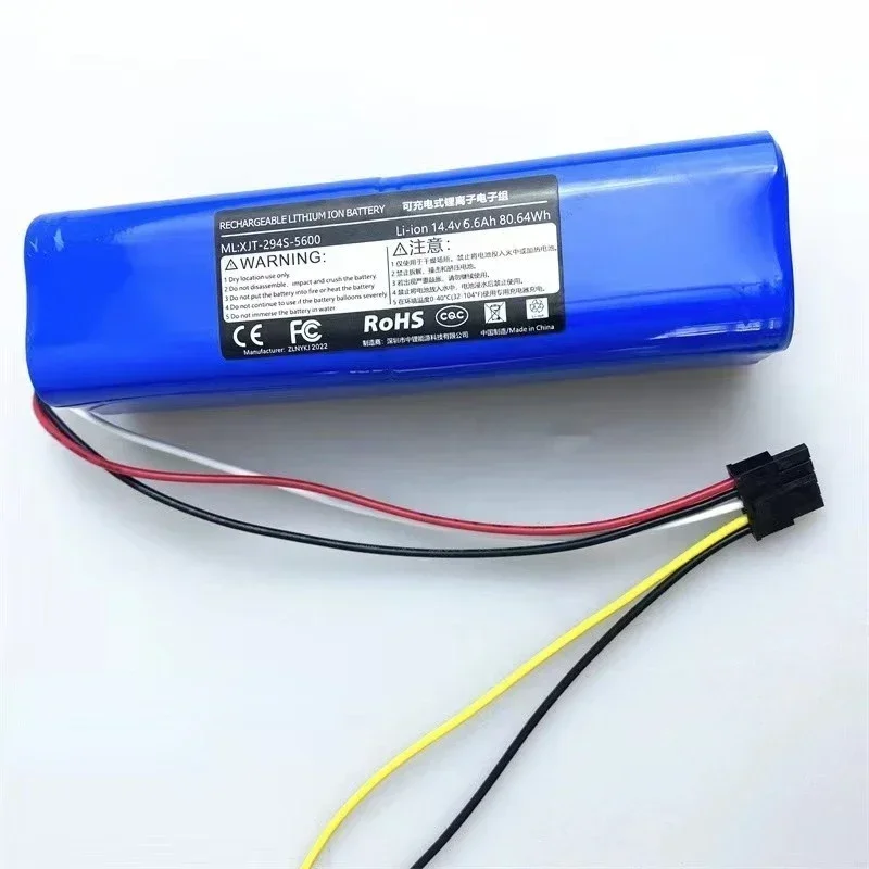 Original 6800mAh for CECOTEC CONGA 4090 4490 4690 4590 Sweeping Robot Battery