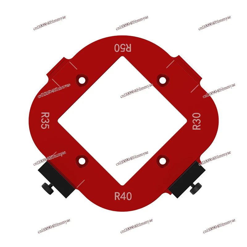 

Woodworking Fillet Positioning Mold Wardrobe Corner Fillet Trimmer Mold Hand Tool R Corner Arc Template