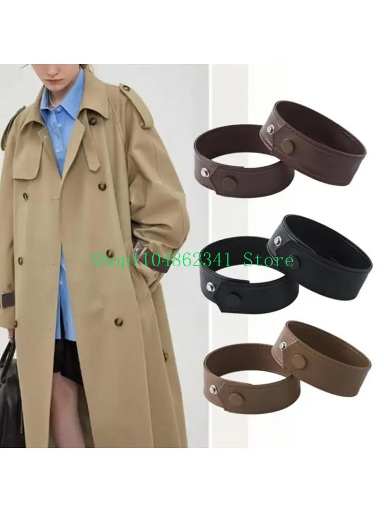 652f-2ロットソフトレザーアームバンド快適な耐久性リストバンドファッションリストバンド