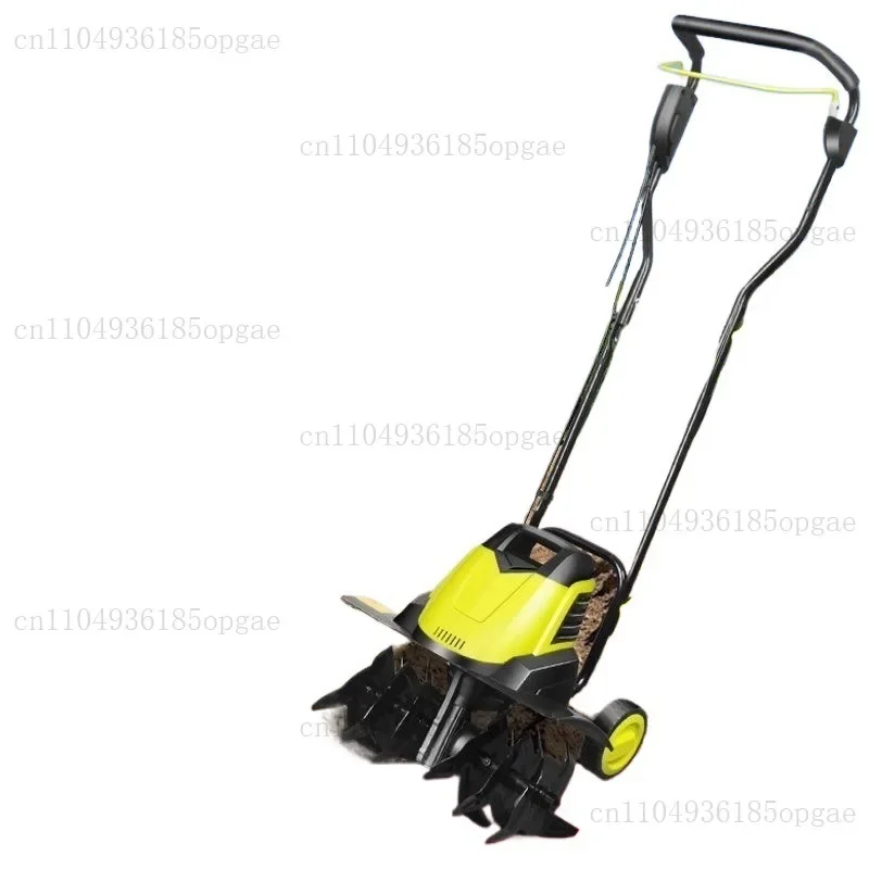 220V Electric Scarifier Multifunctional Garden Rotary Tiller Household Weeding Digging Soil Plowing Machine
