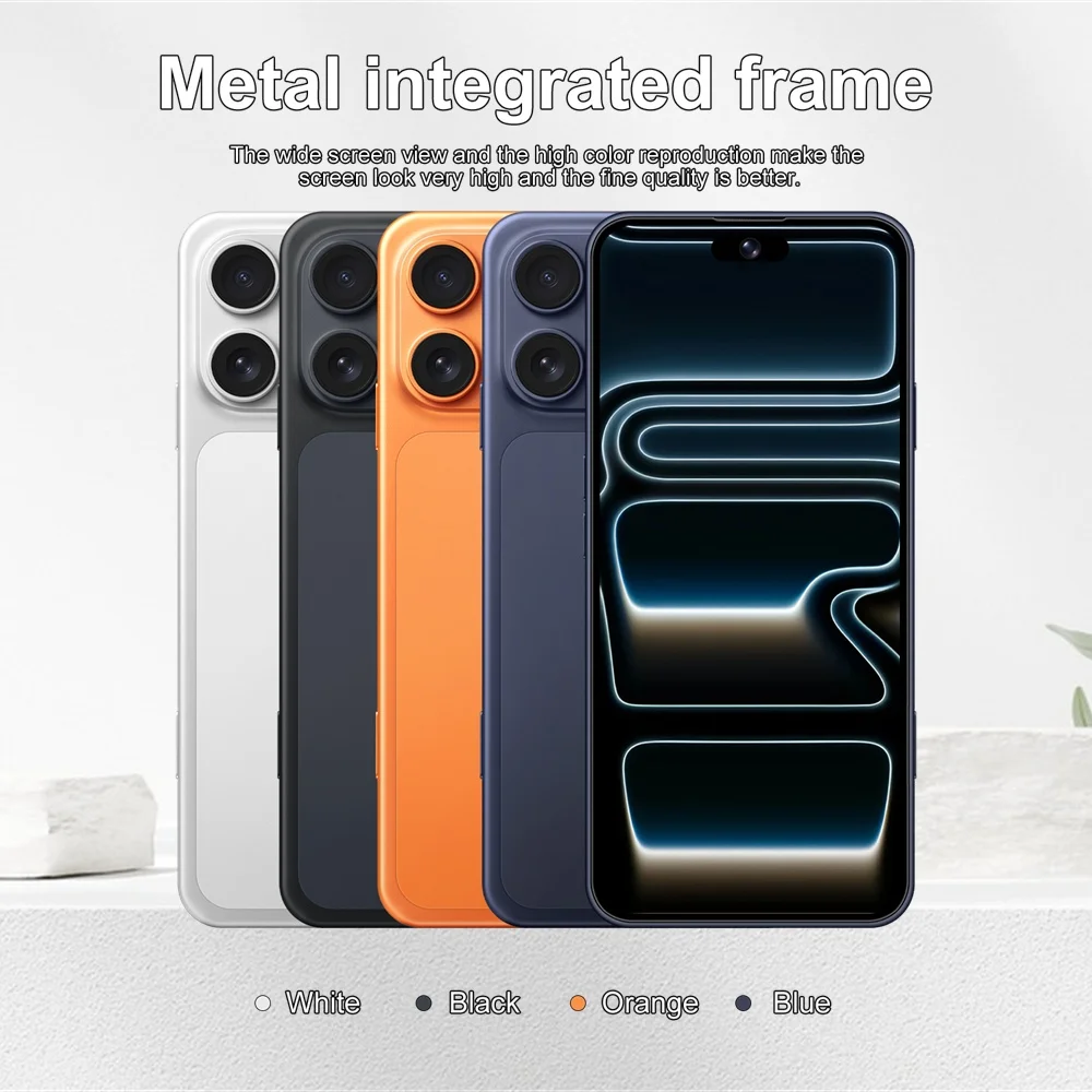 K-Touch Smartphone für 17 Pro Max 7,3 Zoll Vollbild-Handy 22G+2TB Mobiltelefon 16+48MP 5G Dual-SIM 7800mAh Akku Face ID Entsperrt Android 15 Handys – Detail 7