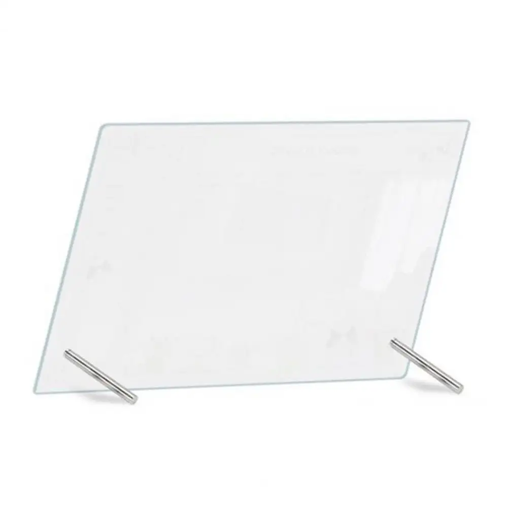 Wöchentliche Planungs tafel mit Ständer Acryl Desktop Whiteboard Kalender Wochen planer mit Stand kleines Büro Erinnerung für zu Hause