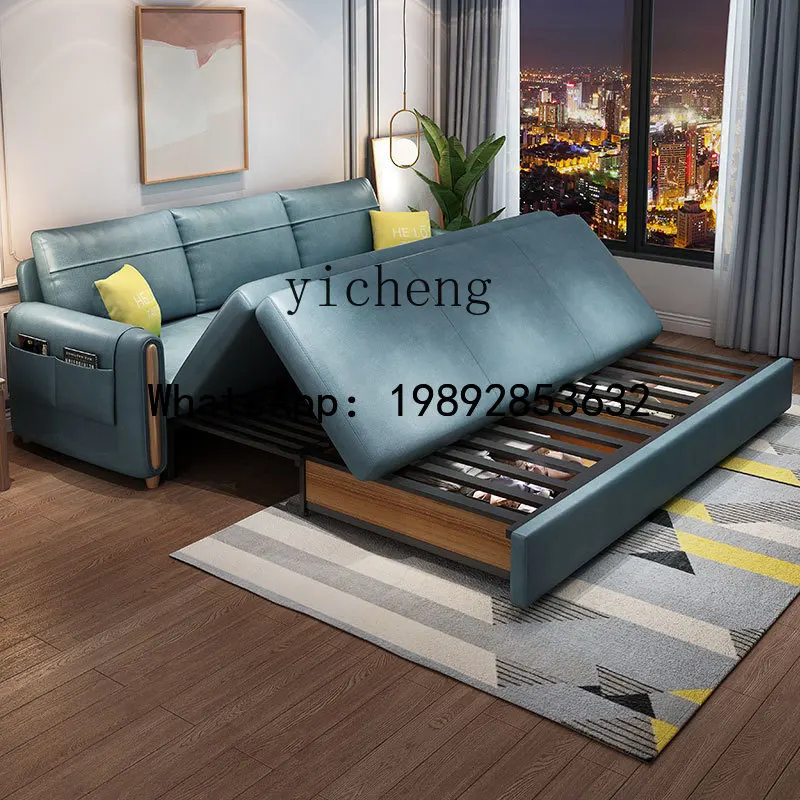 Sofa Bed Multifunctional Technology Cloth Dual-Use Foldable Retractable Economical