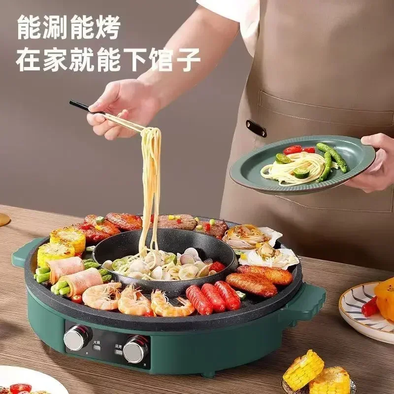 Braten und spülen Sie einen Topf Haushalt große Backform Braten Mandarine Enten topf Braten Fleisch Antihaft-Oberfläche doppelte Temperatur