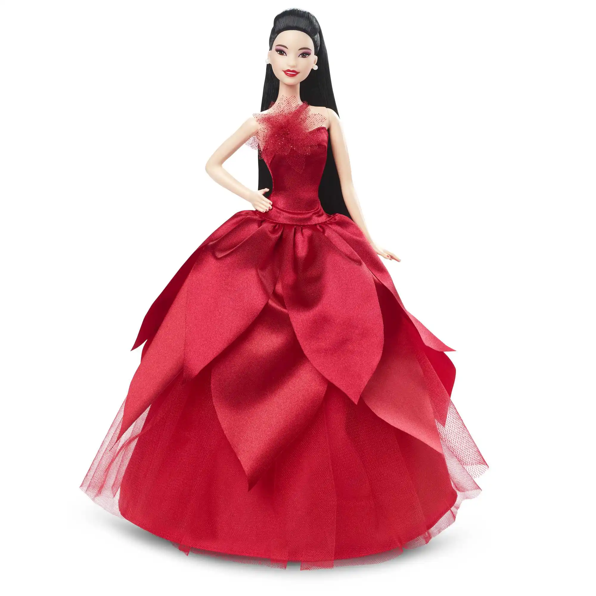 100% Original 2022 New Barbie Signature Holiday Barbie Doll Asian Toys for Girls Christmas Gifts Genuine Top Brand