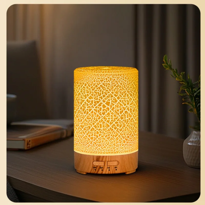 Ätherisches Öl Diffusor (ohne Öl) USB-betrieben mit 7 Farben LED-Lichtern Ultraschall-Luftbefeuchter für Wohnzimmer und Büro – Detail 1
