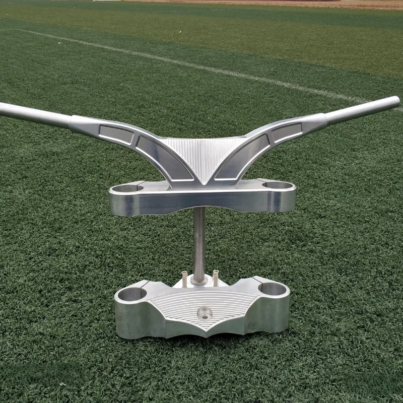 Precision CNC Machining Is Suitable for Modifying Motorcycle Triple Tree Clamps on Night Luther Wolverine Motorcycles